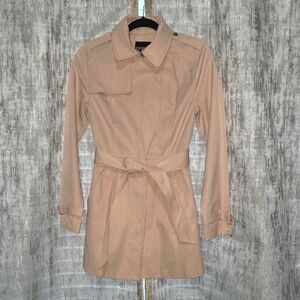 Express Women's Light Pink Trench Coat
